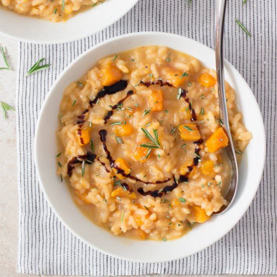 Herbed Pumpkin Risotto