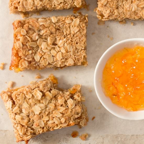 Easy Orange Marmalade Bars
