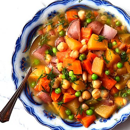 Winter Root Vegetable Soup