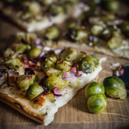 Brussels Sprouts Pizza