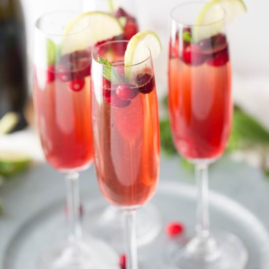 Cape Cod Champagne Cocktail