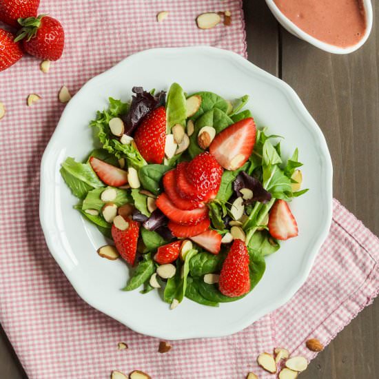 Strawberry Almond Salad