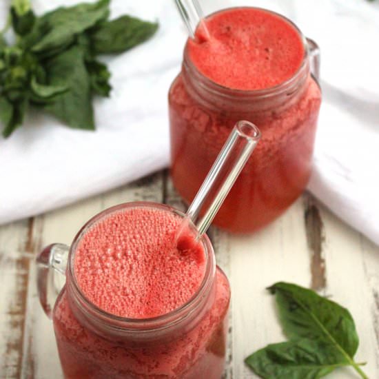 Balsamic Watermelon Slushie