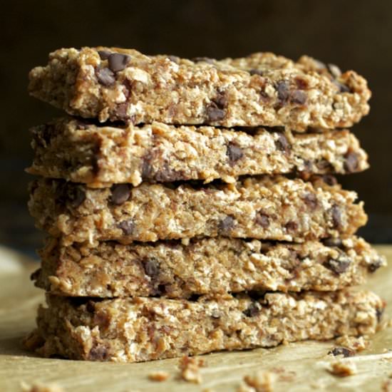 Banana Bread Granola Bars
