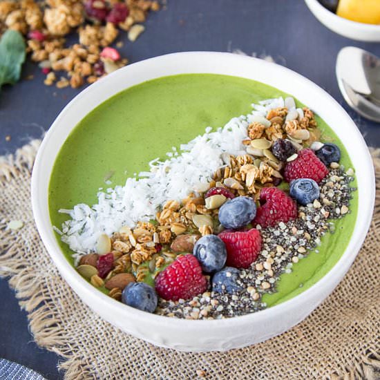 Green Smoothie Bowl