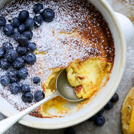 Meyer Lemon Pudding Cake