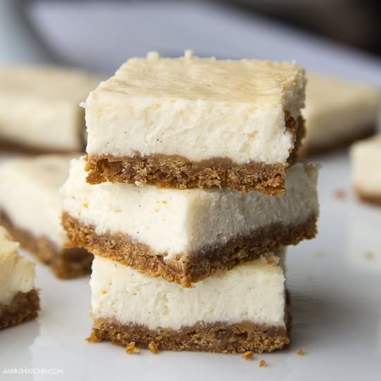 Simple Cheesecake Bars