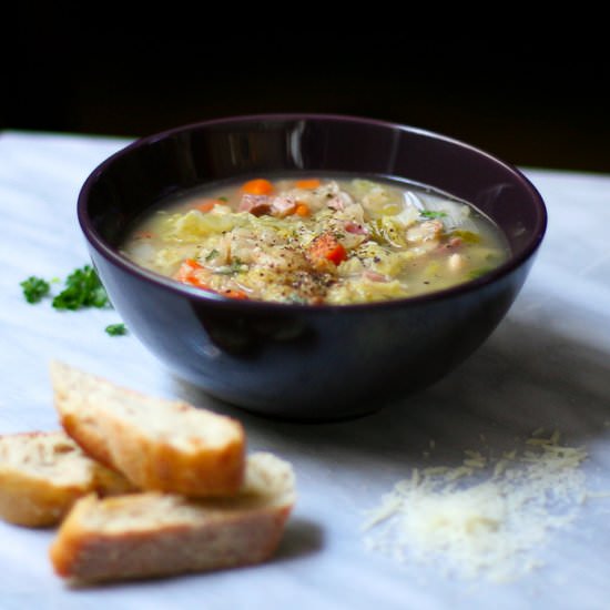 Ham Butter Bean Soup
