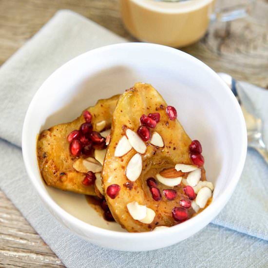 Roasted Pears with Almond Paste