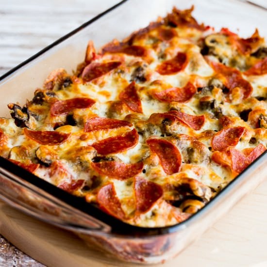 Deconstructed Pizza Casserole