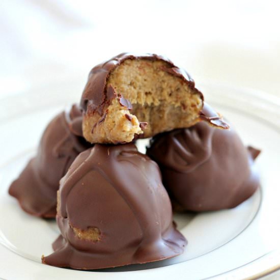 Banana Sunflower Butter Truffles