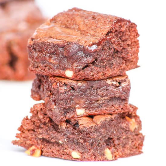 Fudgy PB Marshmallow Brownies