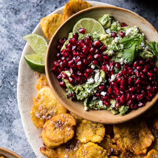 Pomegranate Guacamole