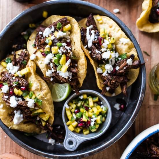 Birria Puffy Tacos.