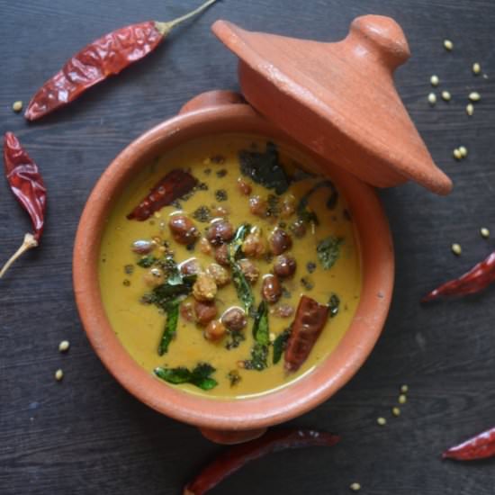 Black Chana with Roasted Coconut