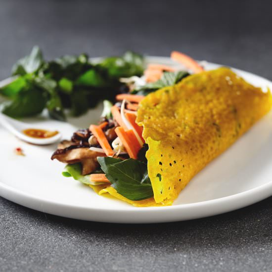 Crispy Vietnamese Crepes