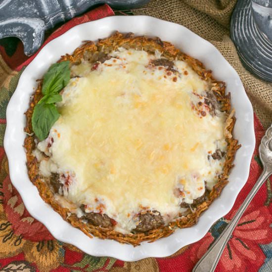 Italian Poutine Pie