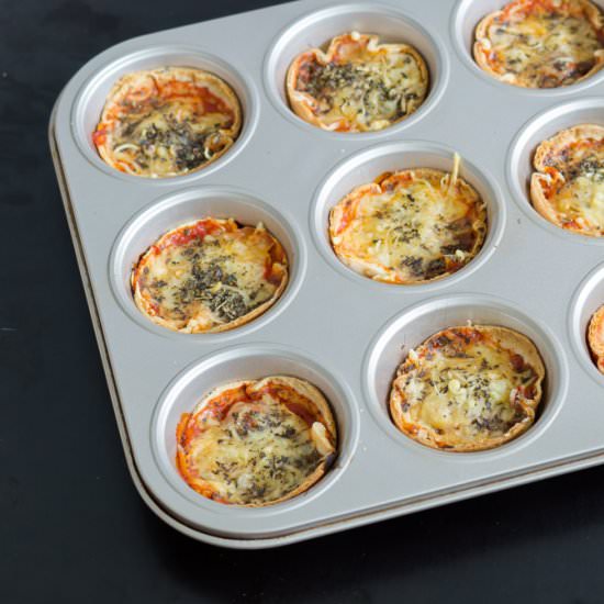 Pizza Wrap Muffins