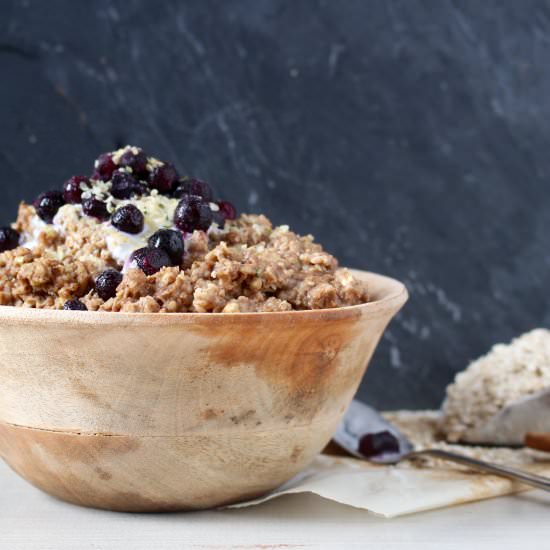 Cinnamon Bun Oatmeal