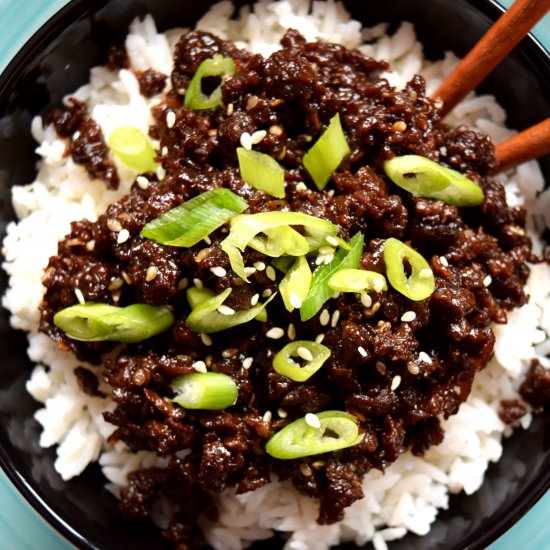 Korean Vegetarian Beef