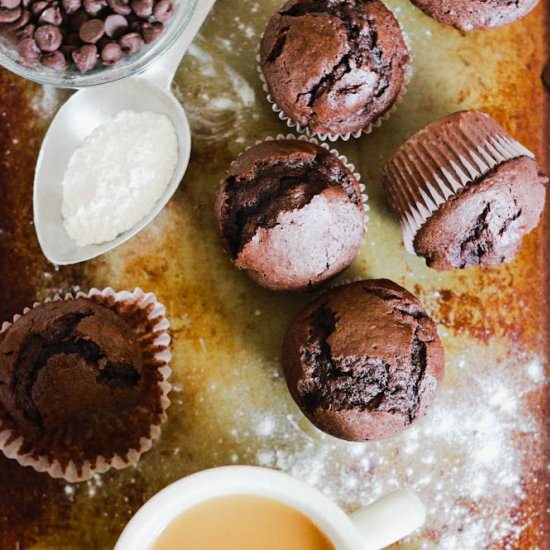 Double Chocolate Muffins