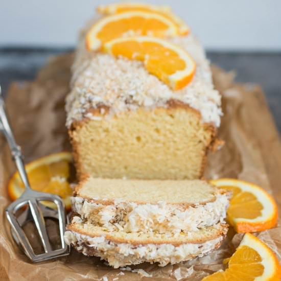 Orange Cake with Coconut