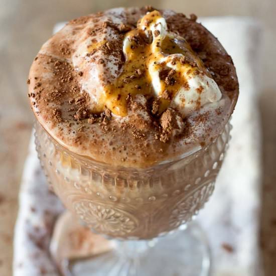 Peanut Butter Mocha Protein Shake