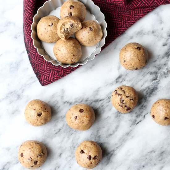 Peanut Butter Cookie Dough Bites