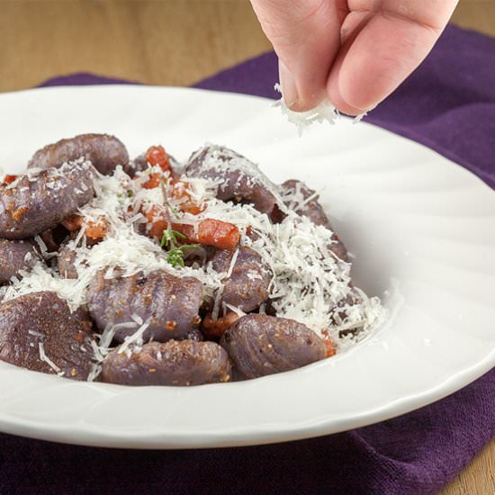 Vitelotte Gnocchi