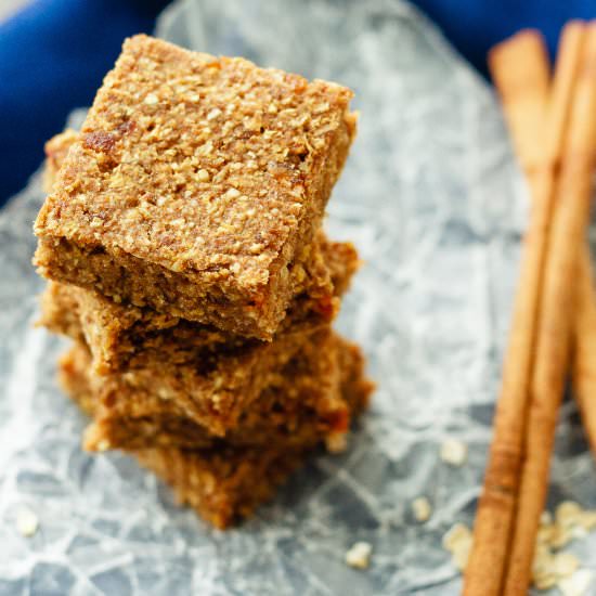 Apple Cinnamon Energy Bars