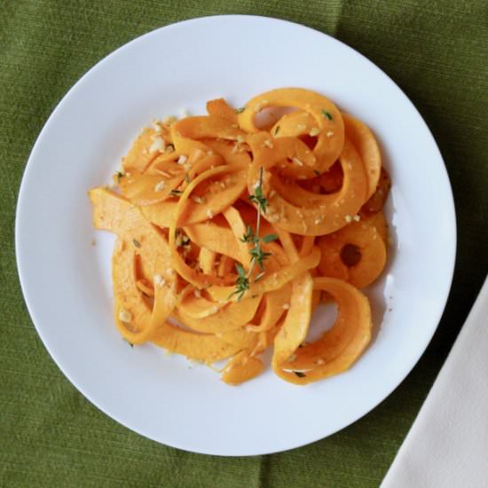 Butternut Squash Noodles