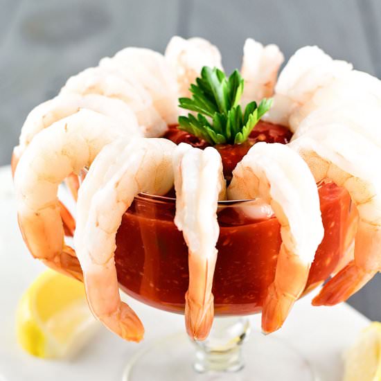 Sriracha Shrimp Cocktail