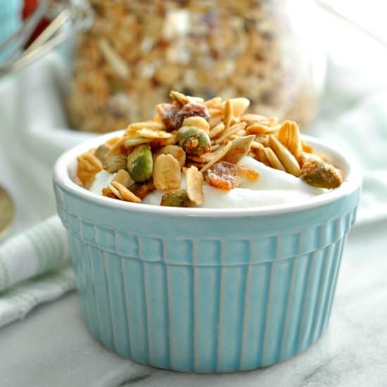 Maple Almond Crunch Granola