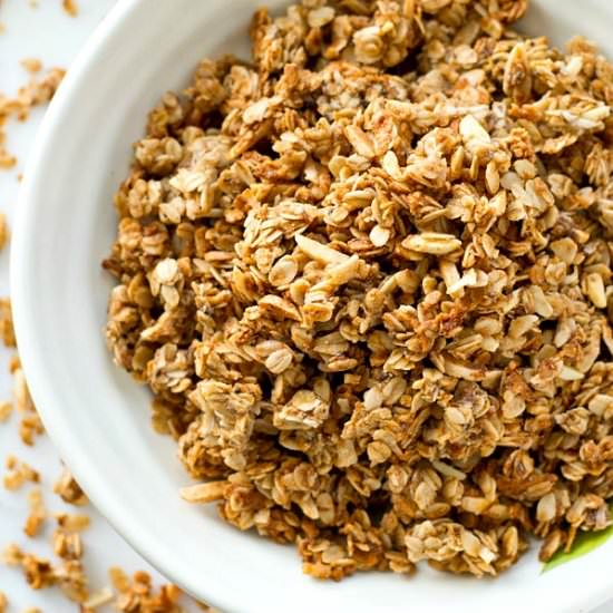 Almond Butter Chai Granola