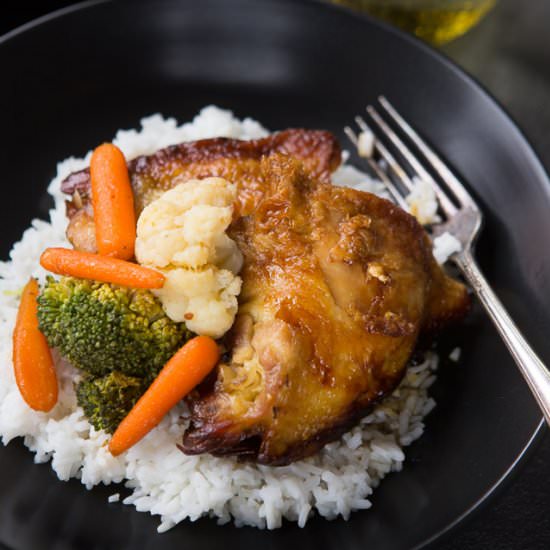 Slow Cooker Chicken Thighs