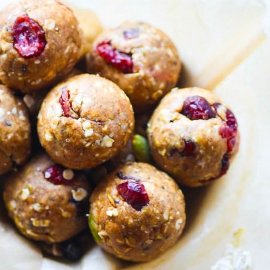 Gluten Free Muesli Energy Bites