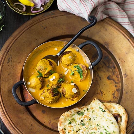 Summer Squash & Walnut Kofta