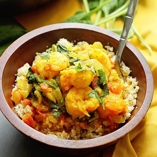 Light Shrimp Curry