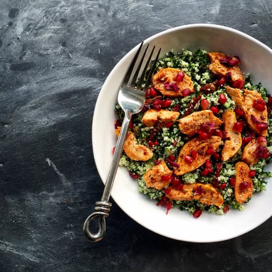 Kale and Cauliflower Tabbouleh