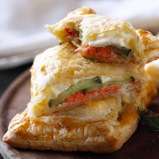 Smoked Salmon Hand Pies