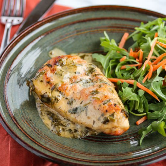 Sauteed Chicken w/Lemon Cream Sauce