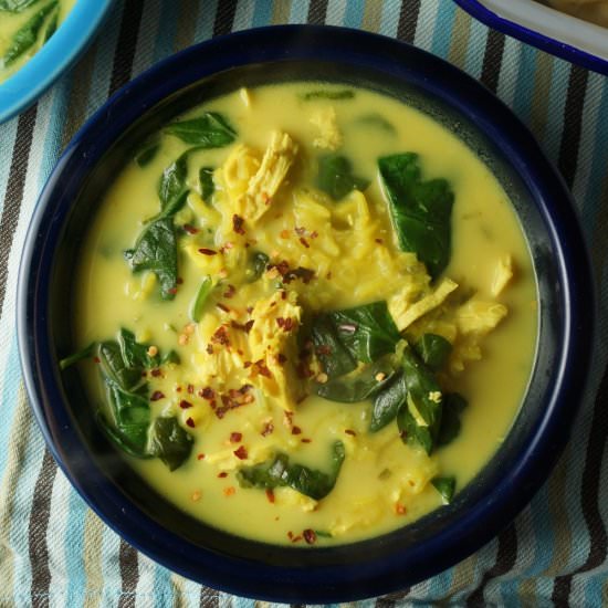 Ginger Turmeric Chicken Soup