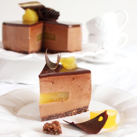 Chocolate Orange Mousse Cake