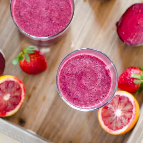 Blood Orange Beet Smoothie