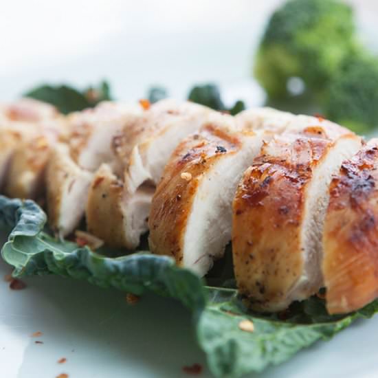 Butterflied Grilled Chicken