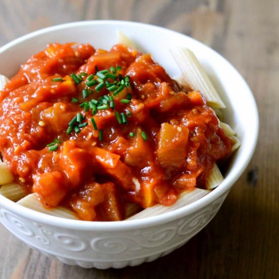 Eggplant Bolognese