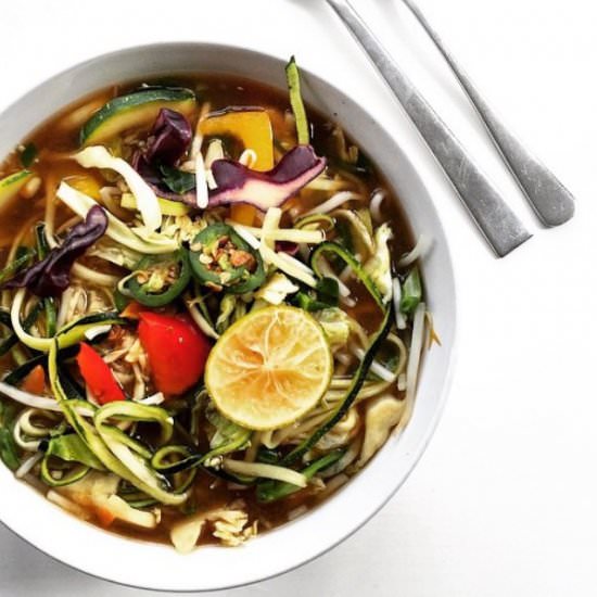 Detox Asian Veggie Hot Pot