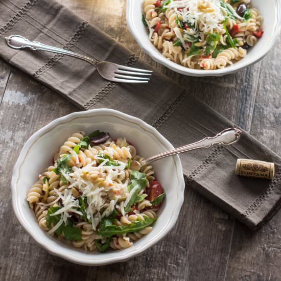 Gluten-Free Arugula Pasta Salad