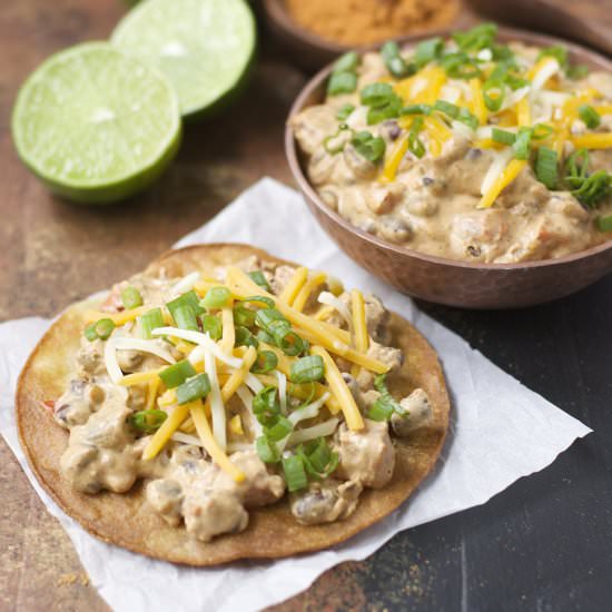 Slow Cooker Black Bean Dip