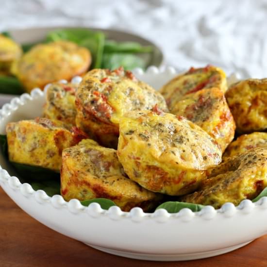 Sausage Pizza Egg Muffins